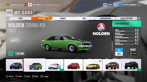 Classic Australian cars are included in the more than 350 models present.