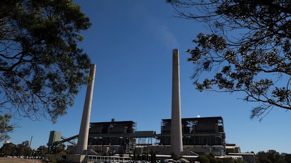 AGL's Liddell power station in the Hunter Valley.