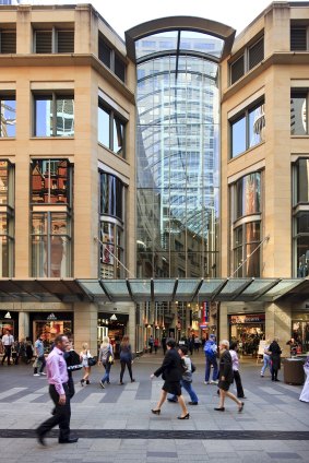 The new home of Forever 21 at Sydney Arcade, 400 George Street.