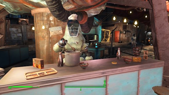 Japanese robot noodle chef. Because why not.