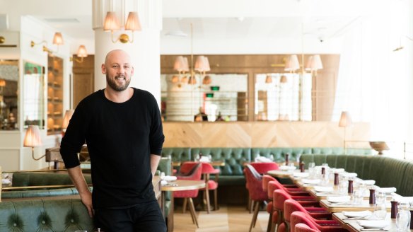 Franca director Andrew Becher says the new Surry Hills brasserie will be 'super luxe'.