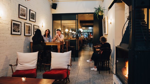 Naughton's in Parkville also has a cosy front bar if you can't nab a table by the fireplace.