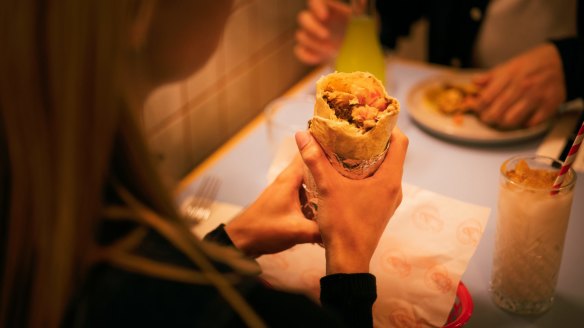 Mission-style burritos, a staple in San Francisco, are the backbone of the menu.