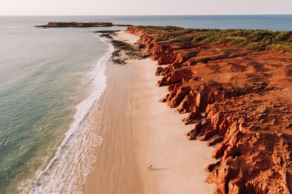 Western Beach, Kooljaman at Cape Leveque. Western Australia was a revelation – a huge, rambling state full of perfect beaches and a thriving underwater world.