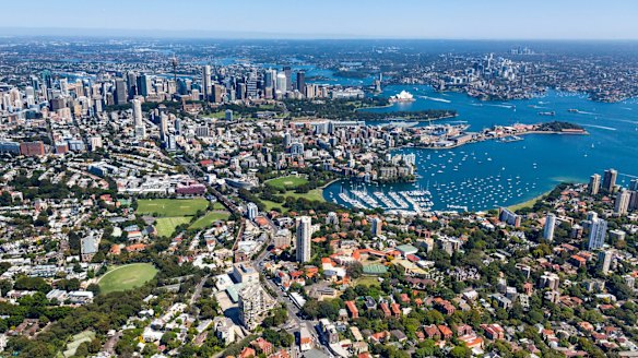 Sydney's property market has soared 118 per cent in a decade, while Perth's house prices increased 4 per cent.