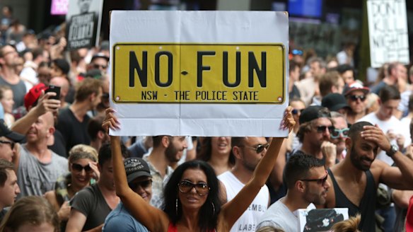 Anti-lockout protesters have been vocal in their opposition to the laws