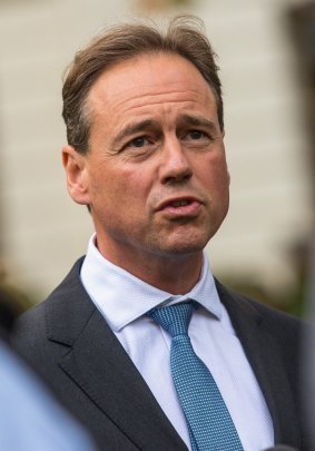 Environment Minister Greg Hunt.