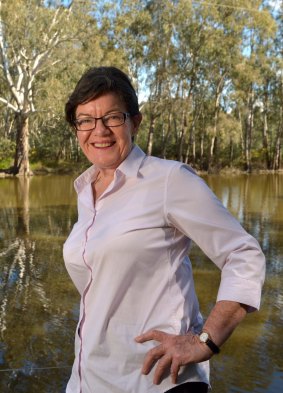 Independent MP Cathy McGowan, who holds the seat of Indi.