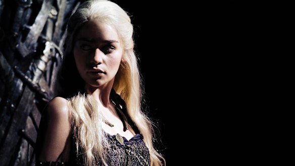 Daenerys was isolated from the Westeros-based characters. 