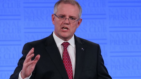 Federal Treasurer Scott Morrison.