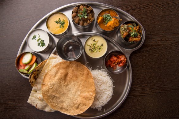 Must-try dish: North Indian thali, $14.90.

