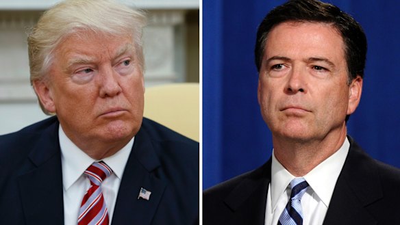 He said, he said: Donald Trump and James Comey's accounts differ.
