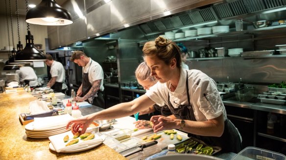 Alanna Sapwell, head chef of Arc Dining, Brisbane.