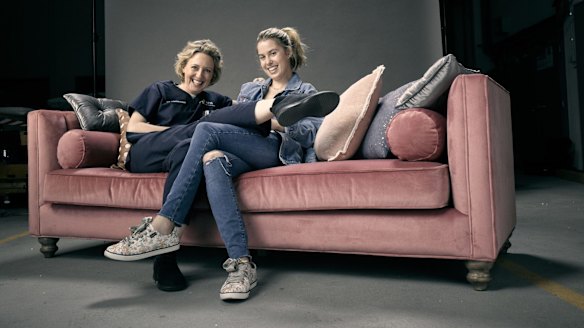 Roz Hammond (left) and Bridie McKim star in The Heights.