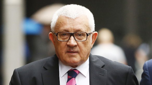 Ron Medich arrives at the Supreme Court for his murder trial.