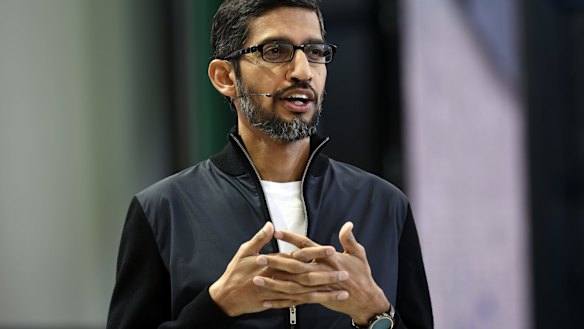 Sundar Pichai, chief executive officer of Google.