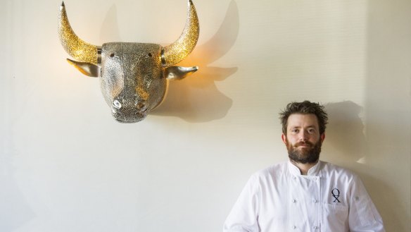 Head chef Aaron Woodford of Ox Eatery 