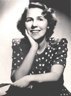 Elizabeth Jenkins as a young radio star.