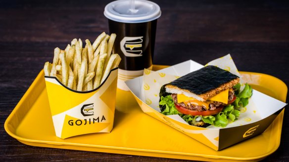 Burgers with a rice-based twist at Gojima.