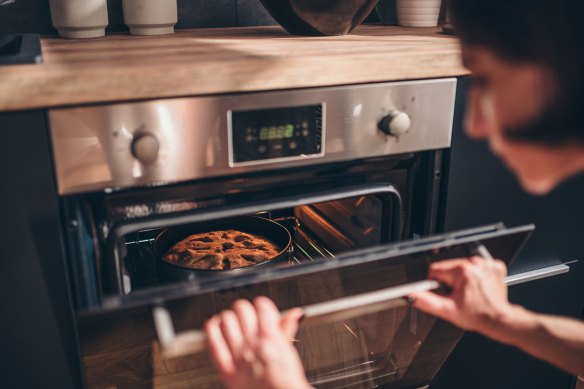 Resist the urge to keep checking the oven. 