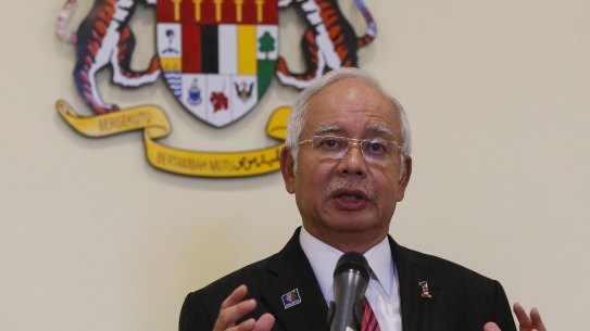 Malaysian Prime Minister Najib Razak.