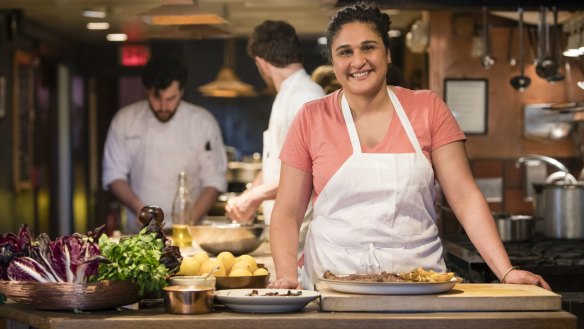 Samin Nosrat hosts Salt Fat Acid Heat.