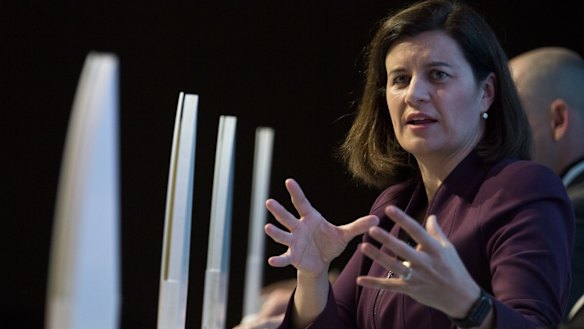 CBA group executive in charge of wealth management, Annabel Spring.