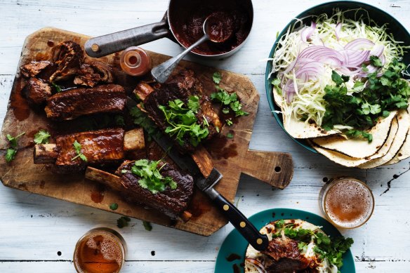 Neil Perry's braised short ribs