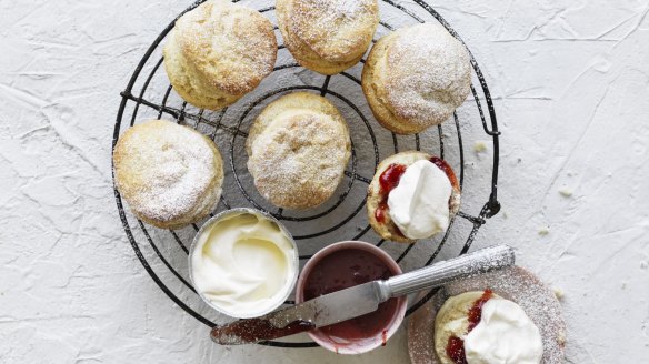 Adam Liaw's L&amp;P scones.