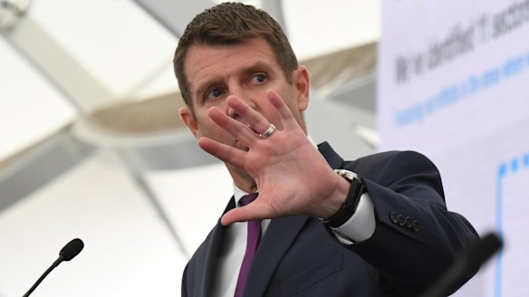 Magic wearing off: NSW premier Mike Baird.