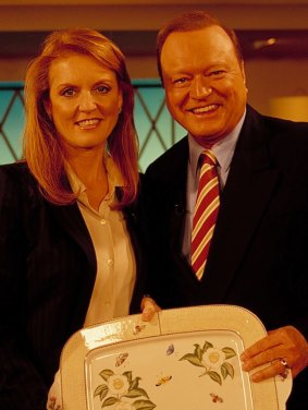 Bert Newton, pictured with Sarah Ferguson, has been a regular fixture on our televisions for more than four decades.
