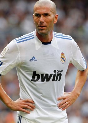A true legend: Zinedine Zidane.