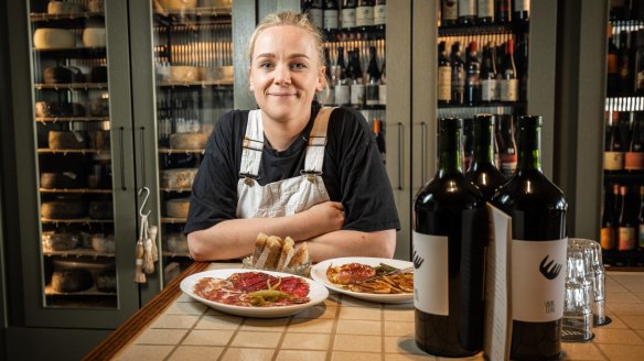 Cheesemaker Lucy Whitlow at Grana in Brunswick East.