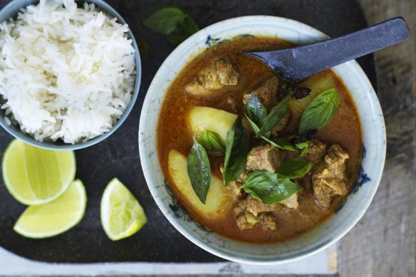 Neil Perry's pork, lemongrass and potato curry. 