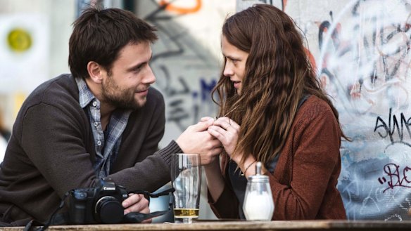 Palmer with Max Riemelt as Andi, the charming Berliner who becomes her captor.