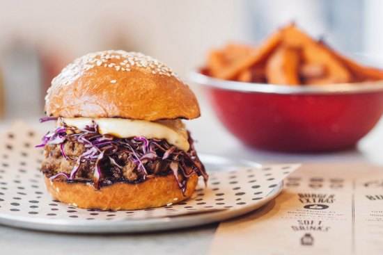 Warren Turnbull's booming Chur Burger has opened at the sprawling Rooty Hill RSL complex.