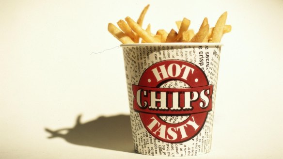 Our ancestors evolved eating meat and woody plants for thousands of years, however hot chips have only been around since the 18th century.