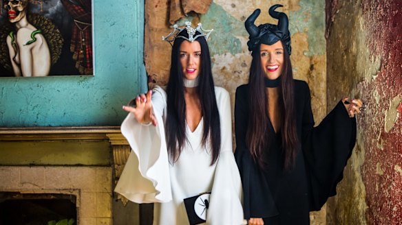 Bloggers Stef and Jess Dadon from How Two Live stand out in a world of beige.