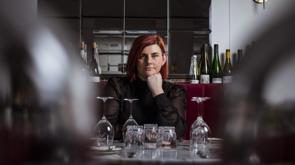 Ashleigh Dyer of Hemingway's Wine Room will not be turning to takeaways this time. 