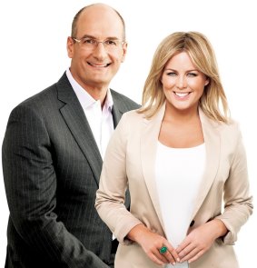 <i>Sunrise</i> hosts David Koch and Sam Armytage.  