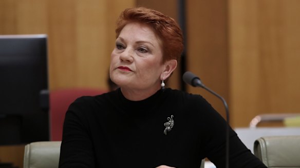 Senator Pauline Hanson has no special sympathy for Channel Ten.