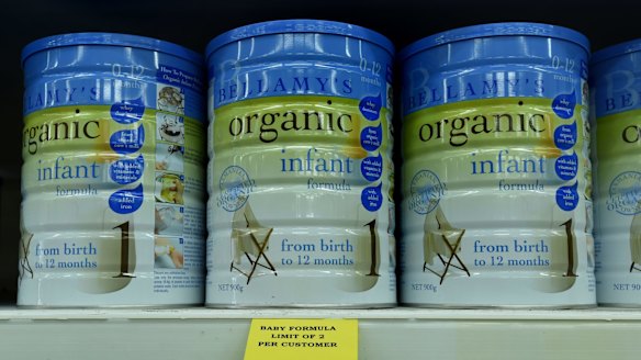 Bellamy's Australia says its only 6 months into an 18 month turnaround turnaround plan which is working. It is forecasting sales and earnings growth this year.