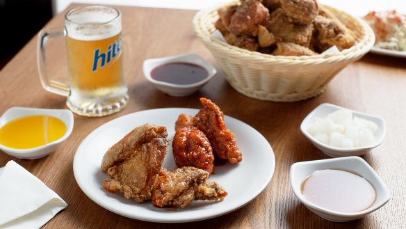 Gami's Korean fried chicken could become a new favourite handheld snack at the footy.