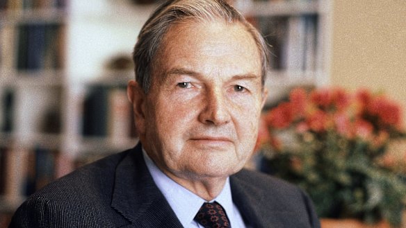 David Rockefeller Sr., last of the famously philanthropic Rockefeller ...