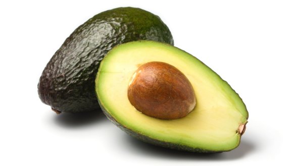  Look for an avo with glossy skin free of cracks and dry spots.