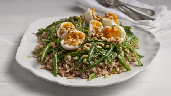 Karen Martini's tuna and brown rice salad.   