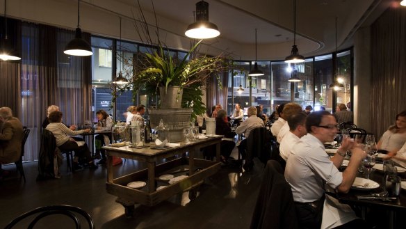 Gastro Park restaurant, Kings Cross. 