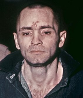 Charles Manson during his trial in March, 1971.
