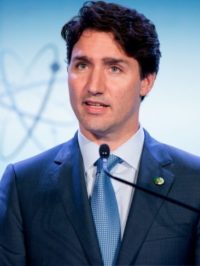 Canadian Prime Minister Justin Trudeau.