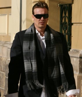 Simon Main, pictured at North Sydney Court in July 2007. 